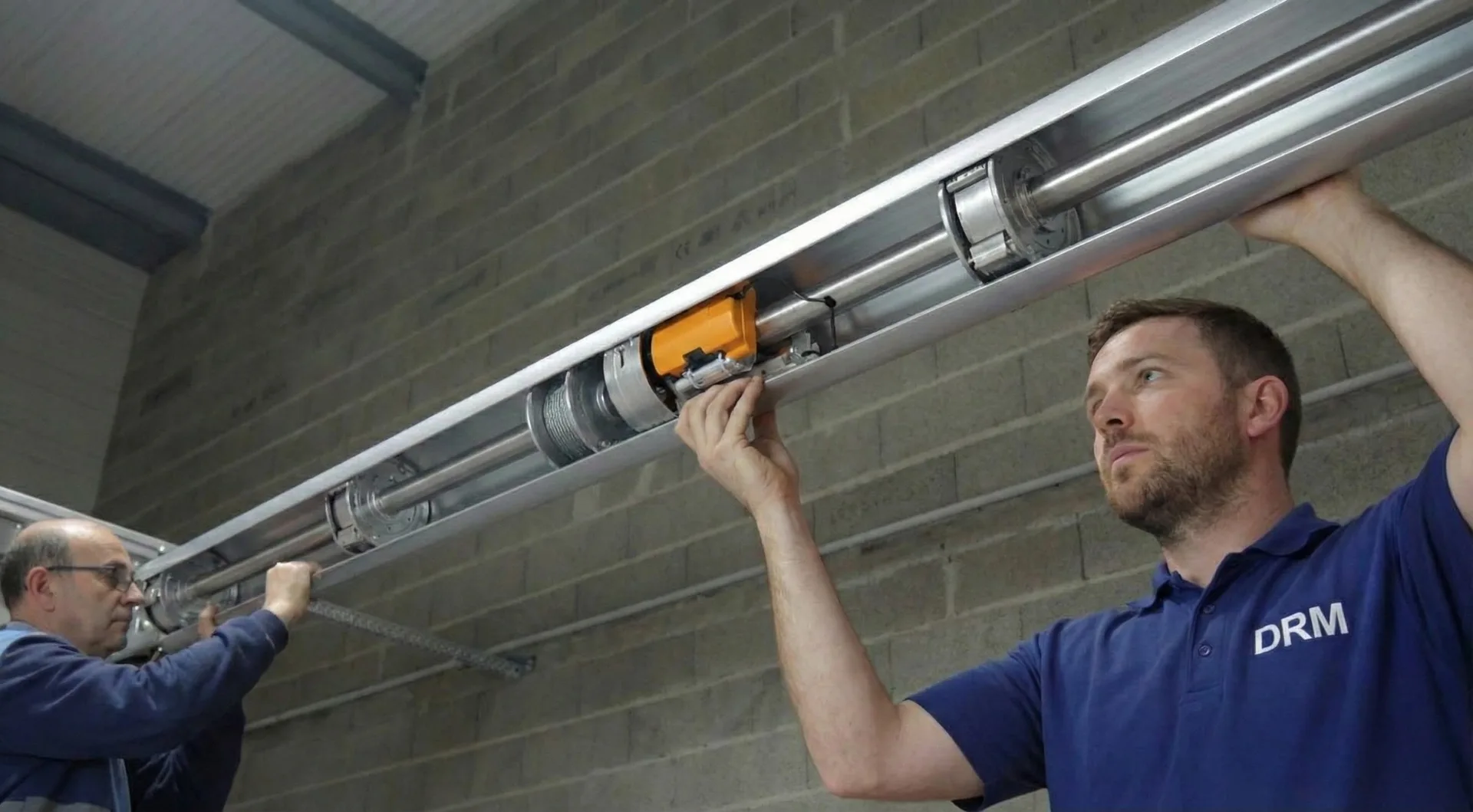 Rideau metallique anti-effraction installe sur un commerce a Beauvais Rideau metallique anti-effraction installe sur un commerce a Beauvais