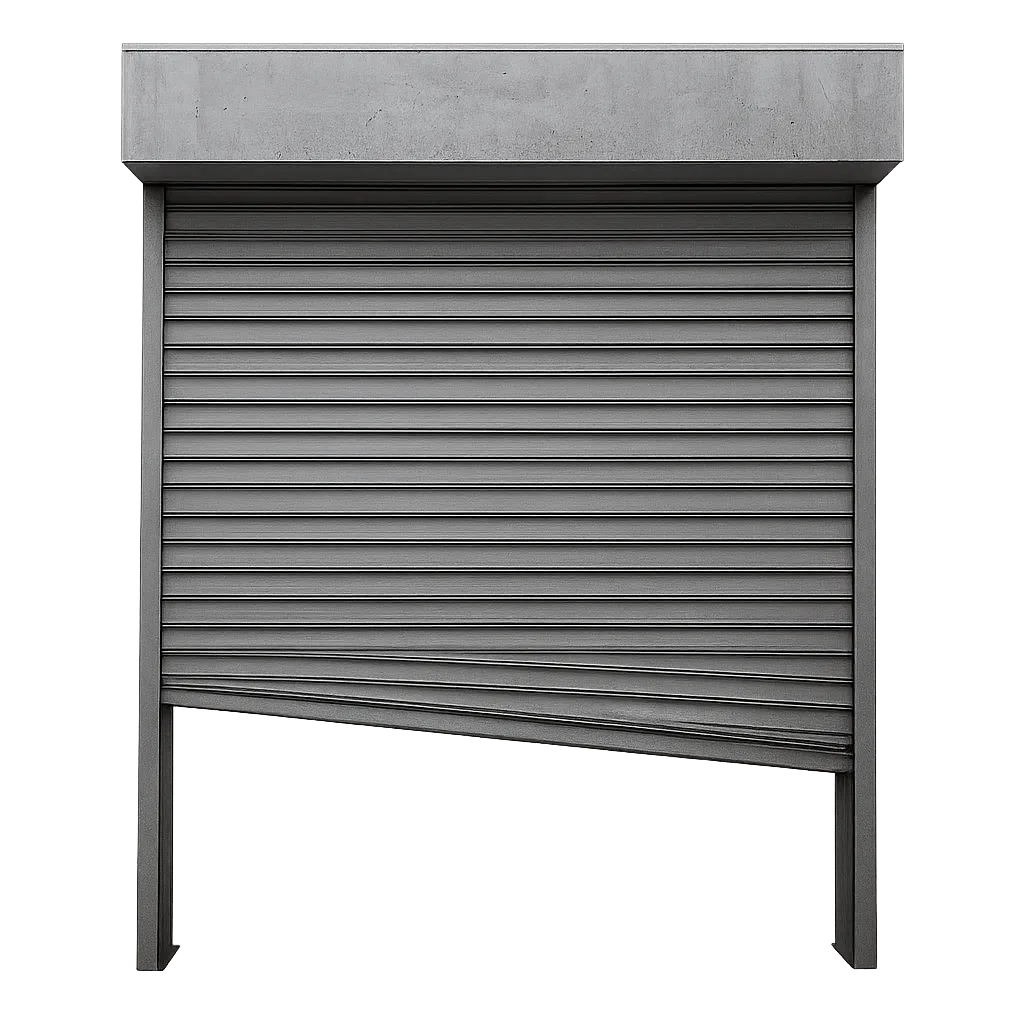 Rideau metallique bloque a Beauvais : que faire ? Rideau metallique bloque a Beauvais : que faire ?