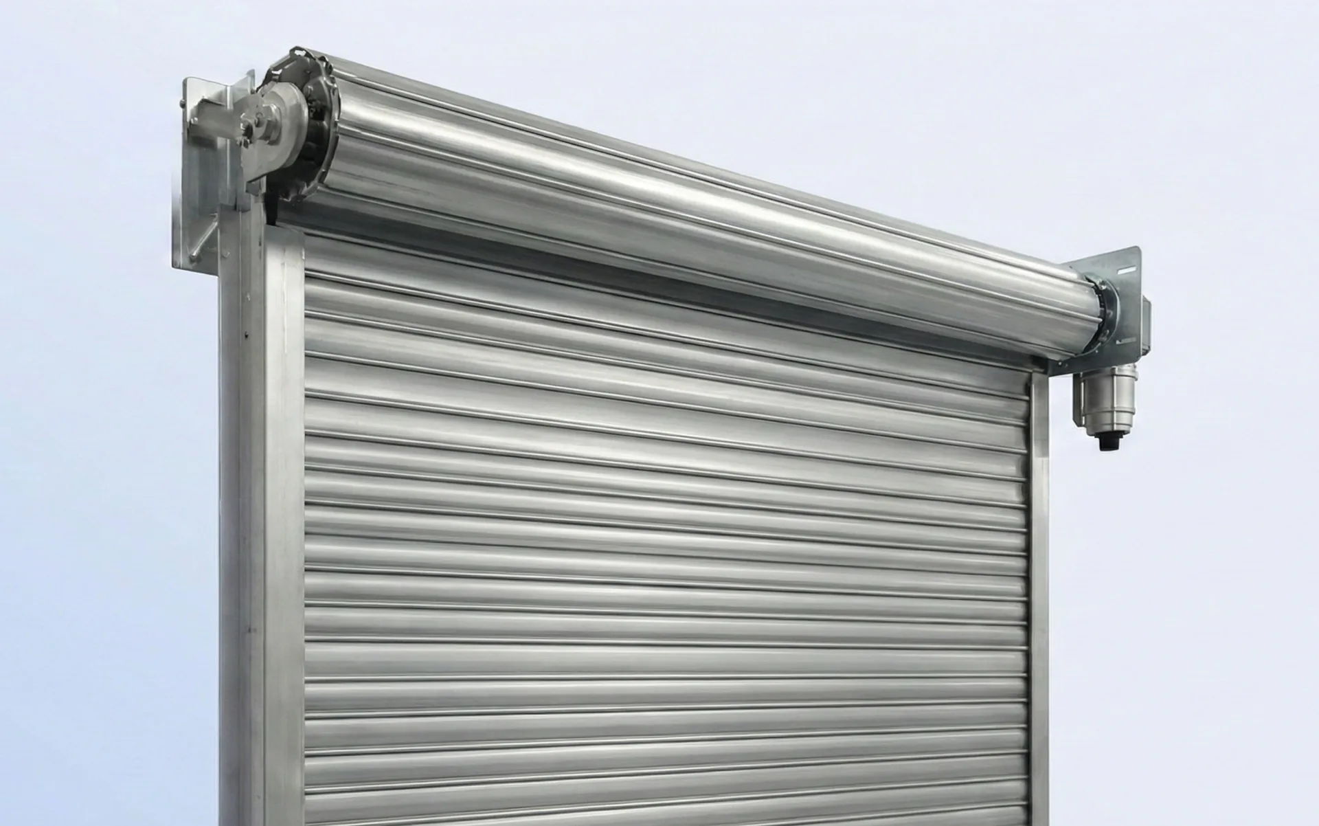 Rideau metallique coupe-feu installe dans un ERP a Beauvais Rideau metallique coupe-feu installe dans un ERP a Beauvais